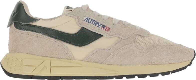 Autry Sneakers van suède en nylon met logo