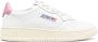 Autry Witte Mauve Lage Sneaker met Leren Tong White Dames - Thumbnail 1