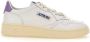 Autry Witte Leren Sneakers met Lila Accenten White Dames - Thumbnail 23