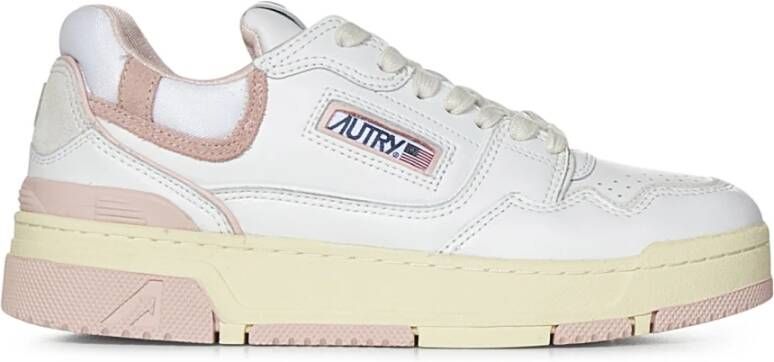 Autry Lage sneakers in clc stijl White Dames