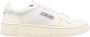 Autry Witte Geperforeerde Leren Sneakers met Panelen White Dames - Thumbnail 8