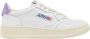 Autry Witte Leren Sneakers met Lila Accenten White Dames - Thumbnail 18
