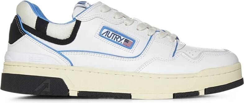 Autry Basketbal-geïnspireerde Leren Sneakers met Iconisch Logo White Heren