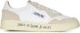 Autry Witte leren sneakers met geperforeerde neus Multicolor - Thumbnail 5