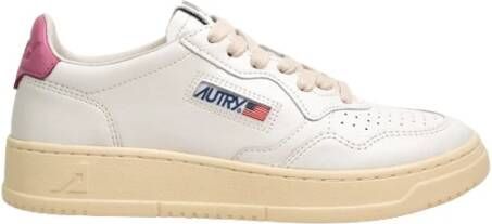 Autry Vintage Lage Leren Sneakers White Dames
