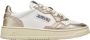 Autry Witte Platina Leren Sneakers Vintage-geïnspireerd Wit Dames - Thumbnail 118