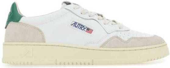 Alexander mcqueen Low-Top Sneakers White Oversized Leather Sneakers in wit