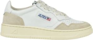 Autry Medalist sneaker van leer met suède details