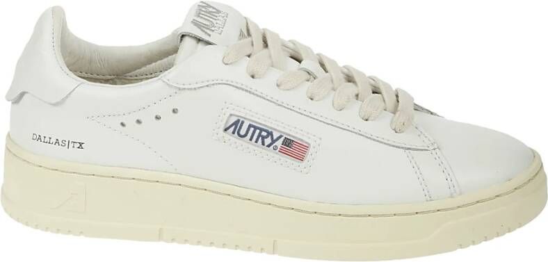 Autry Low-Top Sneakers Classic White Dallas Leather Sneakers in wit - Foto 3