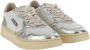 Autry Kleurrijke Leren Sneaker met Reflecterend Label Gray Dames - Thumbnail 10