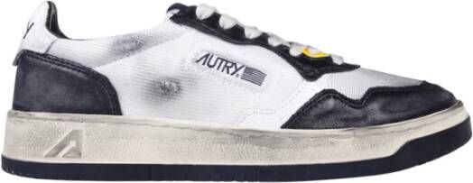 Autry Stijlvolle Medalist Mid Sneakers voor Heren White Heren
