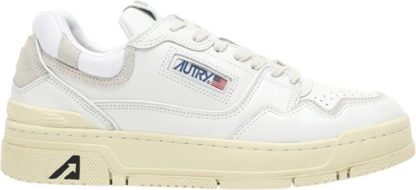 Autry Moderne CLC Sneakers met Levendig Basketbal-geïnspireerd Ontwerp White - Foto 4