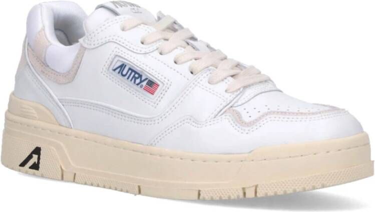Autry Moderne CLC Sneakers met Levendig Basketbal-geïnspireerd Ontwerp White - Foto 3