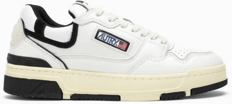 Autry Moderne CLC Sneakers met Levendig Basketbal-geïnspireerd Design White Heren