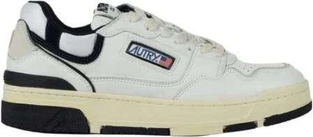 Autry Moderne CLC Sneakers met Levendig Basketbal-geïnspireerd Design White Heren