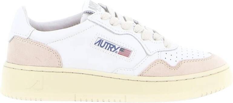 Autry Medalist sneaker van leer met suède details