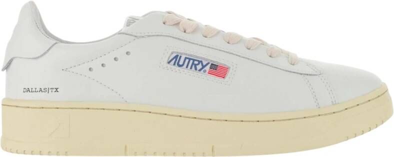 Autry Low-Top Sneakers Classic White Dallas Leather Sneakers in wit - Foto 6