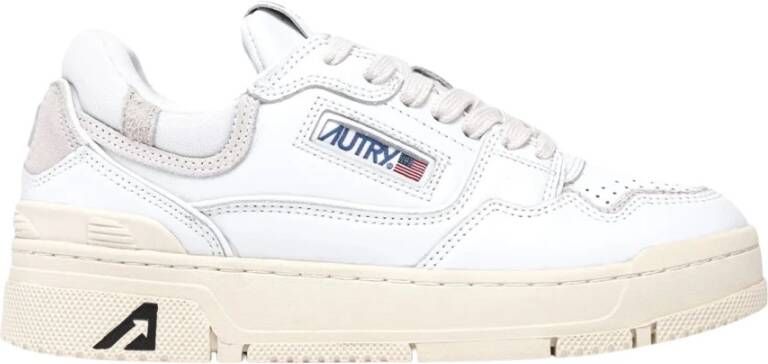 Autry Moderne CLC Sneakers met Levendig Basketbal-geïnspireerd Ontwerp White - Foto 8