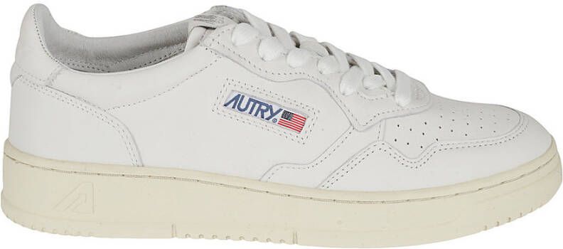 Autry Trendy Leren Sneakers voor Heren White Heren