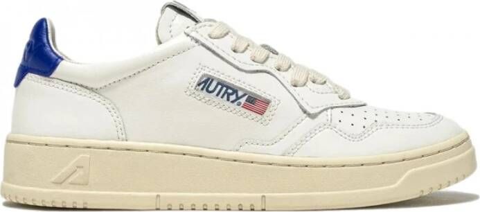 Autry Medalist 01 Lage Leren Sneakers White Heren