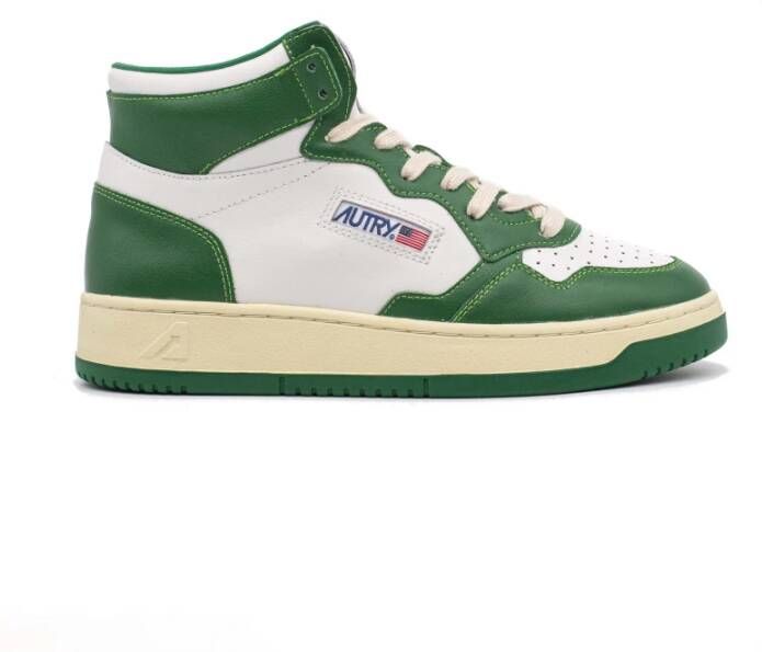 Autry Bicolour Upper Mid Tennisschoenen Green Heren - Foto 3
