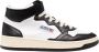 Autry Vintage-geïnspireerde hoge veterschoenen Black - Thumbnail 1