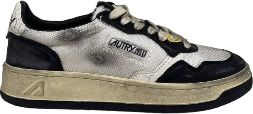 Autry Stijlvolle Medalist Mid Sneakers voor Heren White Heren