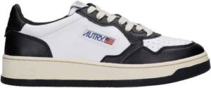 Autry 01 Low Wom Leat Leat Zwart