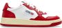 Autry Vintage lage leren sneakers met Amerikaanse vlag detail Rood - Thumbnail 1
