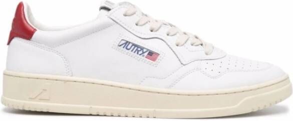 Autry Stijlvolle Lage Sneakers White Heren