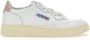 Autry Witte Leren Sneakers met Iconische Achterzak White Dames - Thumbnail 1