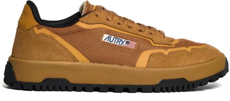 Autry Oranje Sneakers Wildpace Low