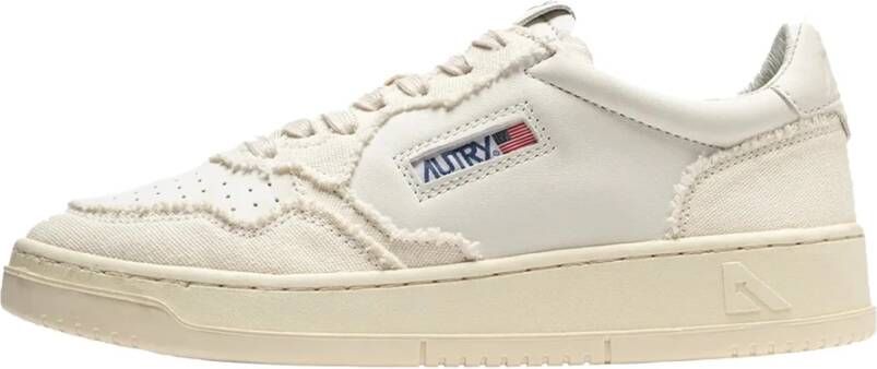 Autry Stijlvolle Sneakers voor Vrouwen Beige Dames