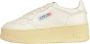 Autry Leren Lage Platform Sneakers White Dames - Thumbnail 6