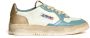 Autry Stijlvolle Wit Zilverblauwe Sneakers - Thumbnail 1