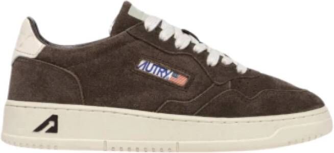 Autry Suede Brown Retro Sneaker