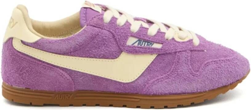 Autry Suède Leren Sneakers voor Vrouwen