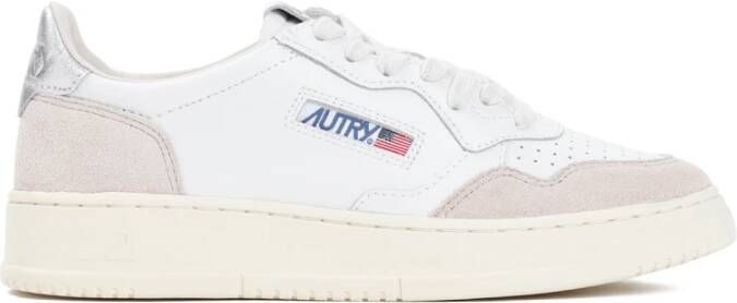 Autry Suede Medalist Sneakers White Dames