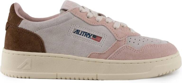 Autry Tricolor Suède Sneakers voor Dames Multicolor Dames