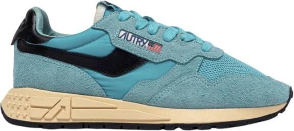 Autry Turquoise Platte Schoenen