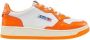 Autry Tweekleurige Leren Lage Sneakers White Heren - Thumbnail 9