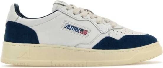 Autry Tweekleurige leren Medalist sneakers