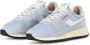 Autry Witte lage sneakers met logopatch Blue Dames - Thumbnail 8