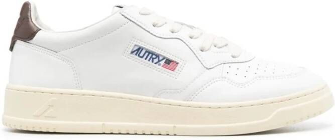 Autry Vintage 1980s Medalist Lage Sneakers White Heren