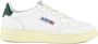 Autry Vintage-geïnspireerde leren sneaker in wit - Thumbnail 5