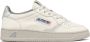Autry Vintage-geïnspireerde leren sneaker in zilver wit White Dames - Thumbnail 4