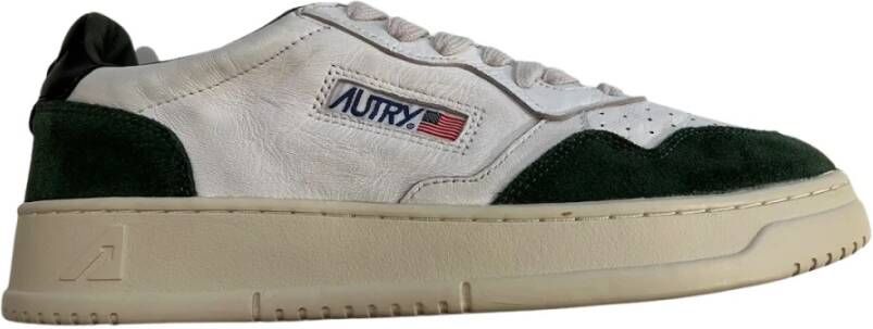 Autry Vintage-geïnspireerde Medalist Low Sneaker voor vrouwen Wit Heren - Foto 6