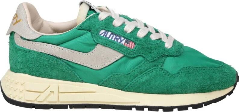 Autry Vintage Reelwind Groene Sneakers Green Dames