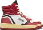 Autry Vintage High-Top Sneakers Rood Dames - Thumbnail 1