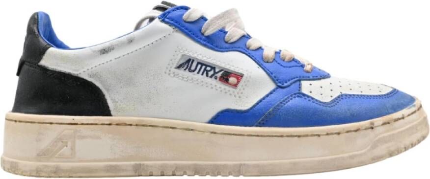 Autry Vintage lage leren sneakers Multicolor Heren